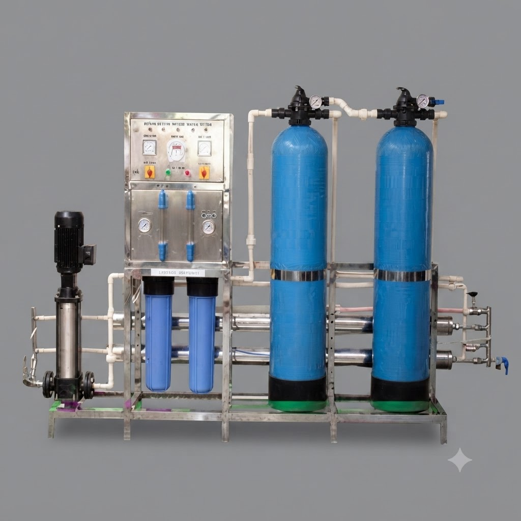 2000 LPH Industrial RO Plant