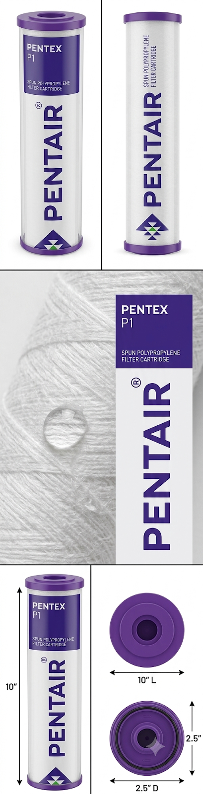 PP Filter 10" Pentair (100 GM) - Image 2