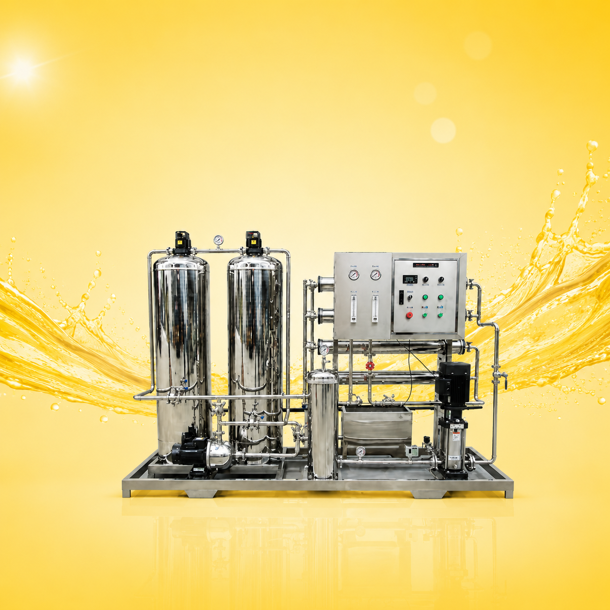 3000 LPH Industrial RO Plant
